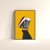 Retro Sneaker Vibes Poster